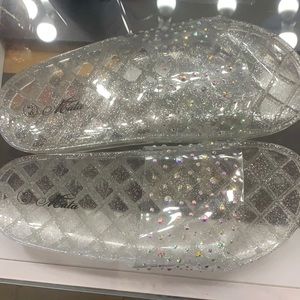 Clear slides never worn size 5.5